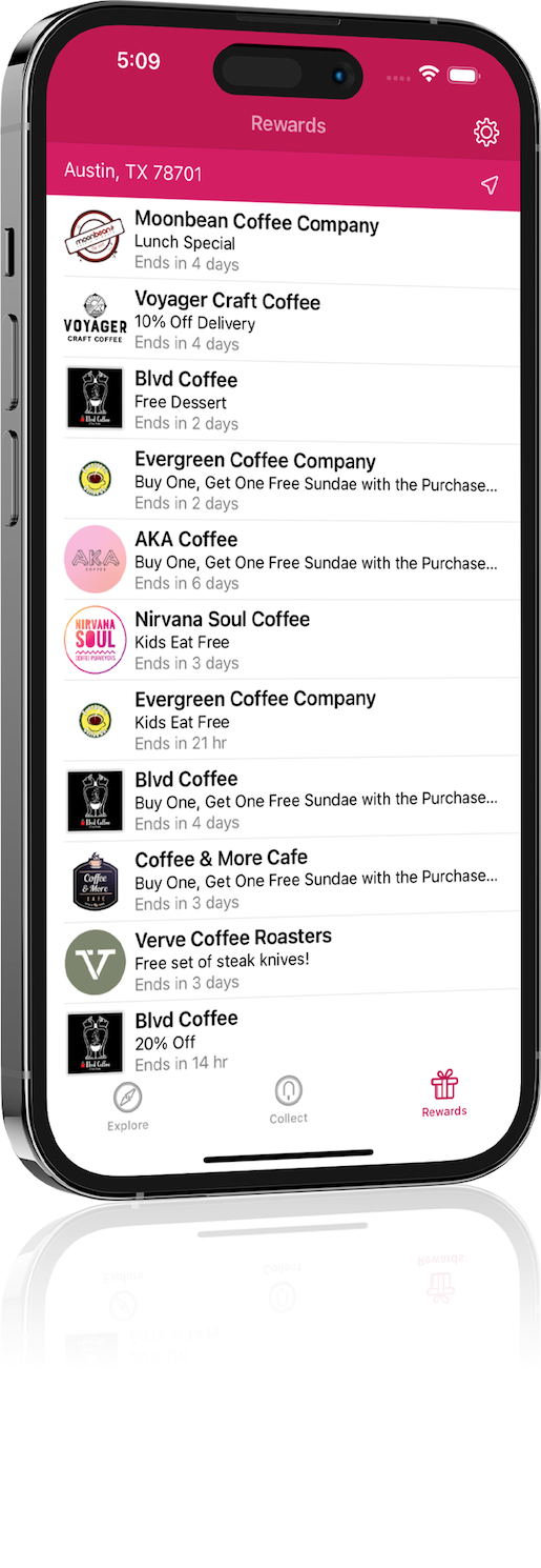 PlumPop Mobile Application Screenshot